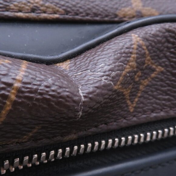 LOUIS VUITTON Josh Monogram Macassar Canvas Bordeaux/Noir M41530 - Picture 5 of 16